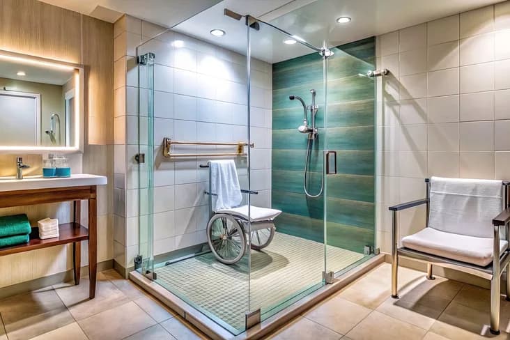 Barrierefreies Badumbau