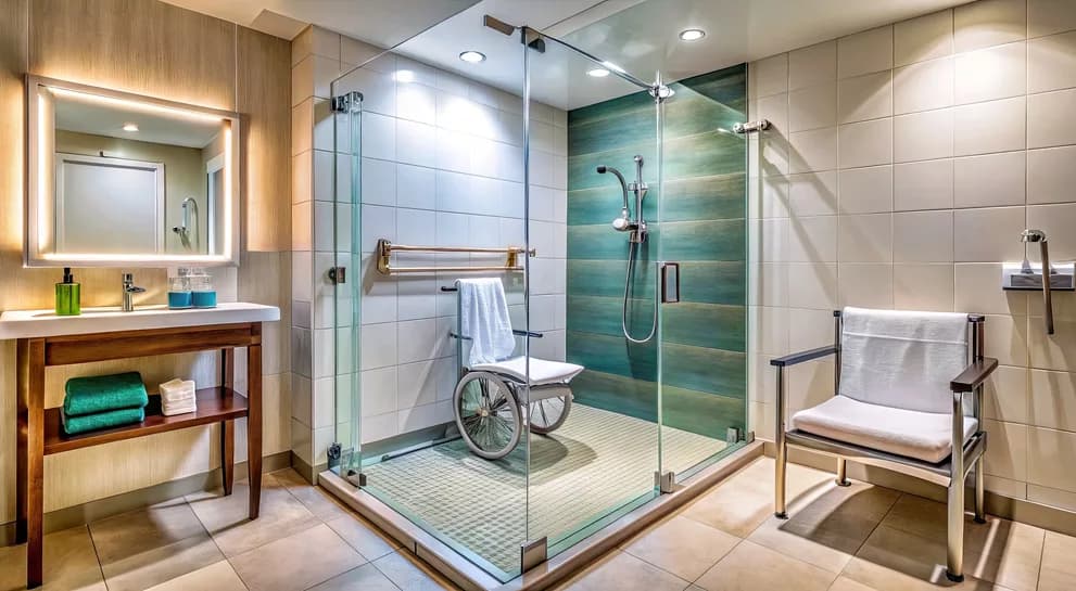 Barrierefreies Badumbau